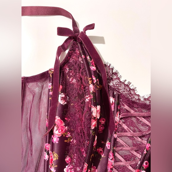 NEW, Victoria's Secret Corset Top in Peony Trellis - Picture 5 of 7